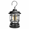 LED Camping lanterne suspendus jardin lumières en plein air Dimmable fée lumières étanche rétro Bronze Camp lumières pour balcon déco jardin lumière blanche