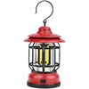 LED Camping lanterne suspendus jardin lumières en plein air Dimmable fée lumières étanche rétro Bronze Camp lumières pour balcon déco jardin lumière blanche