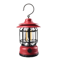 LED Camping lanterne suspendus jardin lumières en plein air Dimmable fée lumières étanche rétro Bronze Camp lumières pour balcon déco jardin lumière blanche