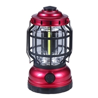 LED Camping Light COB Camping Lanterne USB Rechargeable Home Emergency Light Portable Power Bank Gradation en continu pour le camping en plein air Randonnée Pêche Sac à dos