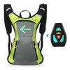 LED clignotant sac à dos IPX5 étanche sac à dos réfléchissant avec indicateur de Direction USB Rechargeable sac de lumière de sécurité sans fil télécommande sac de vélo pour le cyclisme en cours d