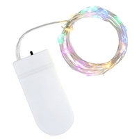 LED guirlande lumineuse fil de cuivre guirlandes de Noël à piles pour les vacances en plein air à l