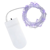 LED guirlande lumineuse fil de cuivre guirlandes de Noël à piles pour les vacances en plein air à l