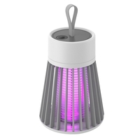 LED électroniques moustique tueur lampe usage domestique inodore mouche piège tueur avec chaîne de transport (rechargeable)