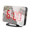 LED Miroir Horloge Mini Réveil Numérique Horloge De Table avec Fonction Snooze 3 Luminosité Réglable Auto-Adaptation Rétro-Éclairage