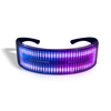 LED Party Glasses BT APP Control LED Light Up Glasses Clignotant Lunettes Lumineuses Lumineuses