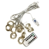 LED Rideau Icicle String Lights Télécommande Étanche De Noël Fair USB Cascade Lumières Extérieur Rideaux Lampe Flexible Maison De Mariage Rideau Jardin Décor