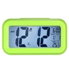 LED Réveil numérique Répétition Snooze Capteur activé par la lumière Rétroéclairage Heure Date Affichage de la température Blanc