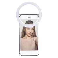 LED Selfie anneau lumière éclairage Selfie améliorant la lumière de remplissage photographie lumières photo supplémentaires pour téléphones