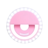 Led Selfie Light Circle Flash Fill Clip Lampe de caméra Portable Dimmable Lumière supplémentaire pour téléphone portable et tablettes