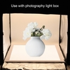 LED Shadowless Light Panel Photography Light Box Lumière inférieure Gradable en continu pour produit Bijoux Articles d