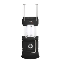 LED solaire Camping lampe extérieure Portable rétractable lumière de secours Rechargeable étanche tente lumière pour l