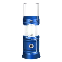 LED solaire Camping lampe extérieure Portable rétractable lumière de secours Rechargeable étanche tente lumière pour l