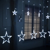 Led String Lights Maison Chambre Fenêtre Rideau Fête De Noël Festival De Mariage Décoratif String Lampe