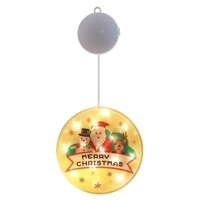 Led Sucker lumières décoratives lampe de Noël lumières de fête de batterie de Noël