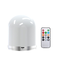 Led Veilleuse USB Rechargeable RGB Veilleuse pour Bébé Enfants Chambre Chambre Led Lampe de Nuit avec Télécommande