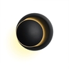 LED Wall Lamp 360 Degree Rotatable Round Crescent Wall Light