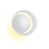 LED Wall Lamp 360 Degree Rotatable Round Crescent Wall Light