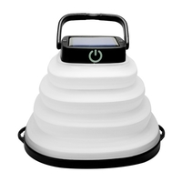 Leds pliables lampe solaire Camping en plein air lumière Rechargeable étanche tente lumière pour urgence/alpinisme/pêche