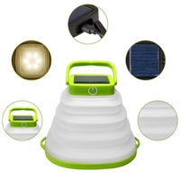Leds pliables lampe solaire Camping en plein air lumière Rechargeable étanche tente lumière pour urgence/alpinisme/pêche