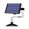 LEDs solaire suspendu lumière extérieure IP65 étanche solaire alimenté lampe pour porte cour voie