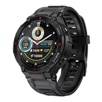 LEMFO K22 Montre intelligente à écran tactile IPS de 1, 28 po
