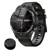 LEMFO LEM15 Montre intelligente à écran IPS de 1, 6 pouces （Carte Nano SIM） Appel indépendant 4G avec batterie externe
