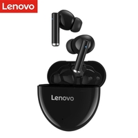Lenovo HT06 Casque sans fil BT Écouteurs intra-auriculaires de sport Qualité sonore HiFi Ultra-faible latence Longue durée d