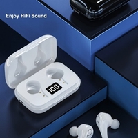 Lenovo LP3 Écouteurs sans fil Bluetooth 5.0 Casques étanches Écouteurs de jeu à basse latence stéréo avec affichage d