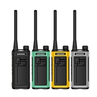 Lenovo N8 talkie-walkie 16 canaux émetteur-récepteur FM professionnel Radios bidirectionnelles portables Rechargeables avec batterie et Dock de charge