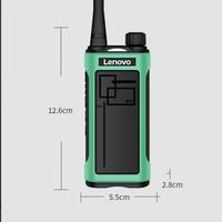 Lenovo N8 talkie-walkie 16 canaux émetteur-récepteur FM professionnel Radios bidirectionnelles portables Rechargeables avec batterie et Dock de charge