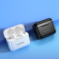 Lenovo QT82 Wireless BT Casque Intra-auriculaire Sports Écouteurs Étanche À La Transpiration Écouteur Réduction Du Bruit Casque Noir