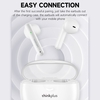 Lenovo thinkplus LP1 Pro Wireless BT5.1 Casque semi-intra-auriculaire Sport Musique Écouteurs Qualité sonore HiFi Confortable à porter Blanc