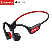 Lenovo thinkplus X3 pro casque à conduction osseuse sans fil BT5.3 écouteur ergonomique design léger IP56 étanche noir