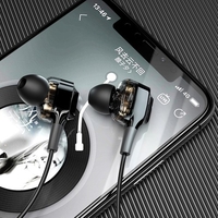 Lenovo XE66 Casque sans fil Bluetooth 5.0 Tour de cou Casque de sport en plein air Double bobine mobile Cou suspendu Musique Écouteur Aspiration magnétique IPX5 Étanche mains libres avec microphone