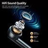 Lenovo XG01 Écouteurs sans fil BT 5.0 Casque E-Sports Casque de jeu HiFi Qualité sonore Micro intégré avec lumière LED Blanc