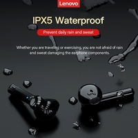 Lenovo XT89 Headphone True Wireless BT Earbuds Semi-in-ear Sports Earbuds with 10mm Speaker Unit Long Endurance Time White