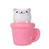 Lent Rising Squishy Mignon de Bande Dessinée Fraise Gâteau Crème Marshmallow Cactus Parfumé Squeeze Kid Jouet Téléphone Charme Cadeau pour le Soulagement du Stress
