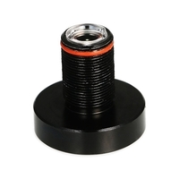Lentille de mise au point Lentille en plastique de remplacement revêtue de collimation pour tête de module de gravure et de découpe Laser de 5500 mW ou moins