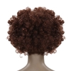 Les fans Festnight Adulte Colorful Clown Afro perruque de cheveux bouclés Halloween Masquerade cosplay costume football perruque