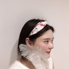 Les femmes bandeaux vintage tête turban élastique enveloppent belle bande de cheveux léger Hairlace élégant