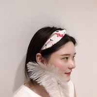 Les femmes bandeaux vintage tête turban élastique enveloppent belle bande de cheveux léger Hairlace élégant