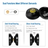 LESHARE Aluminium Yoyo Ball compétitif Yo Yo avec des cordes de roulement et gant