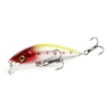 Leurres de pêche Appâts de basse durs Leurres réalistes Crankbait Yeux de pêche 3D avec 6 crochets