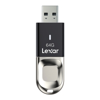Lexar F35 64 Go USB Flash Drive USB3.0 Métal Fingerprint Encryption U Disk 150 Mo / s Vitesse de lecture pour PC portable