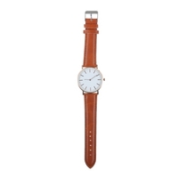 Élégant Minimaliste Hommes Femmes Robe Montre-Bracelet Unisexe Analogique Quartz Montre Élégant Gentleman Dames Montre Décontractée