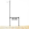 Léger pliant Camping batterie de cuisine étagère suspendue étagère Portable extérieur barbecue outil vêtements stockage cintre support support