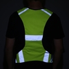 Léger respirant Mesh Gilet réfléchissant haute visibilité Gilet de sécurité de vitesse pour Running Marche Cyclisme Jogging