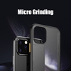 Léger,  étanche,  type 6.1,  couverture pour téléphone portable,  micro-givré,  dos transparent,  anti-empreintes digitales,  non jaunissant avec bord noir,  bouton jaune pour iPhone 11