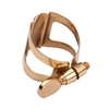 Ligature de saxophone de réglage à vis unique Muslady Ligature durable compacte pour saxophone ténor